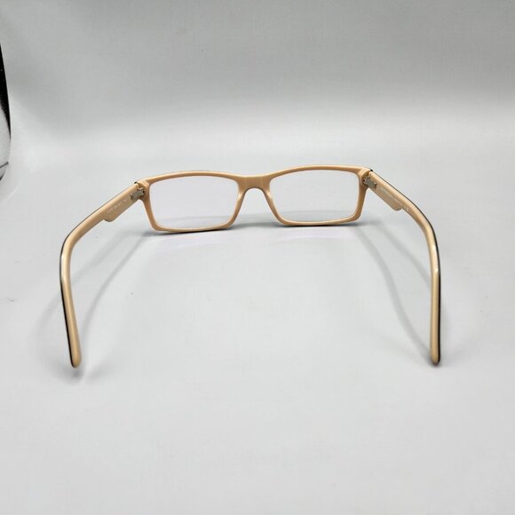 Burberry B2079 Eyeglasses Black Brown Rectangular Full Rim Frame 54-17-140 3199 - Picture 9 of 14